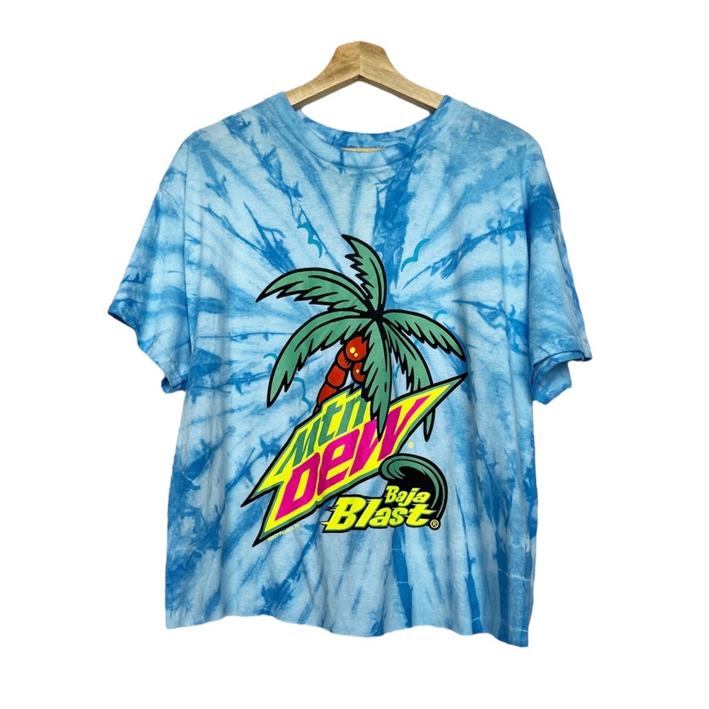 Mountain Dew Baja‎ Blast NWT TieDye Shirt